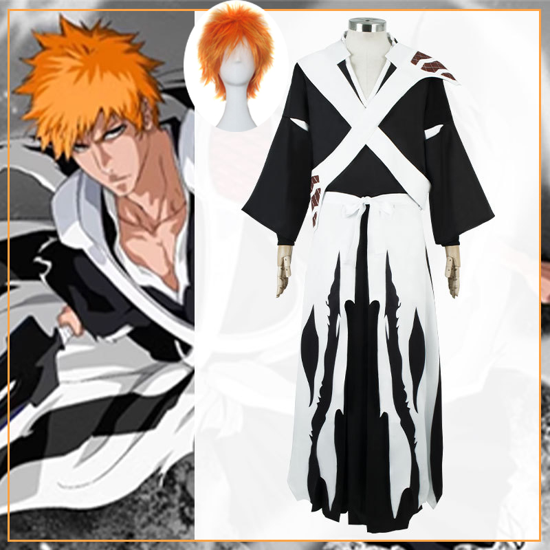 Anime Bleach Kurosaki Ichigo C - Men'S Kimono Accessories recension och pris
