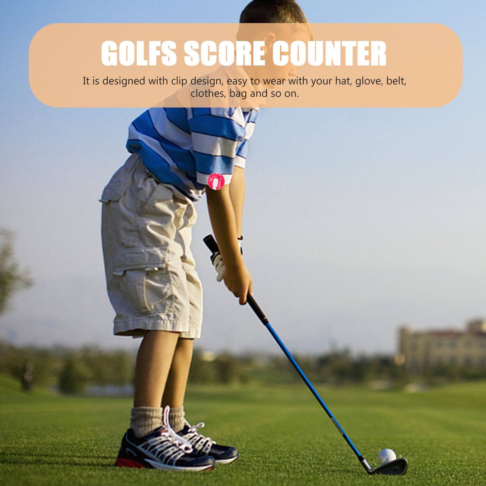 Golf Cap Holder Scorer Clip Ty - Men'S Accessories Types recension och pris