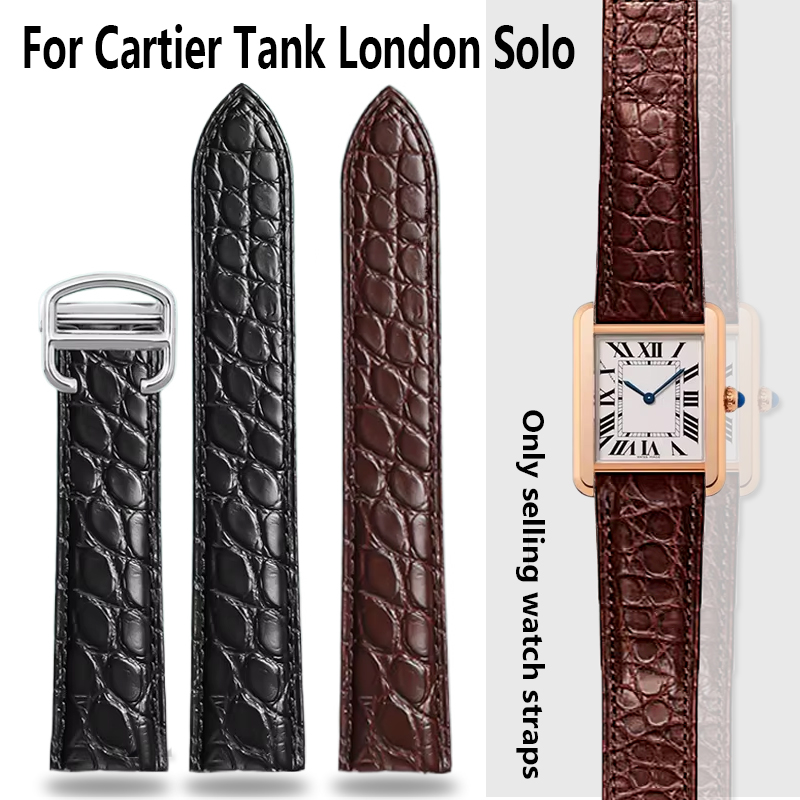 Crocodile Watchband 16 18 20 2 - Men'S Accessories London recension och pris