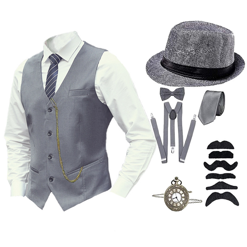 Halloween 1920s Men's Costume  - Men'S Accessories In The 1920S recension och pris