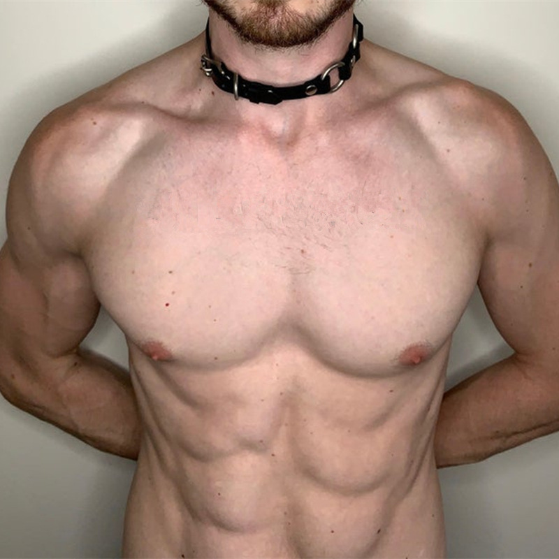 Fetish Man Harness Chain Colla - Men Accessories Neck Chain recension och pris
