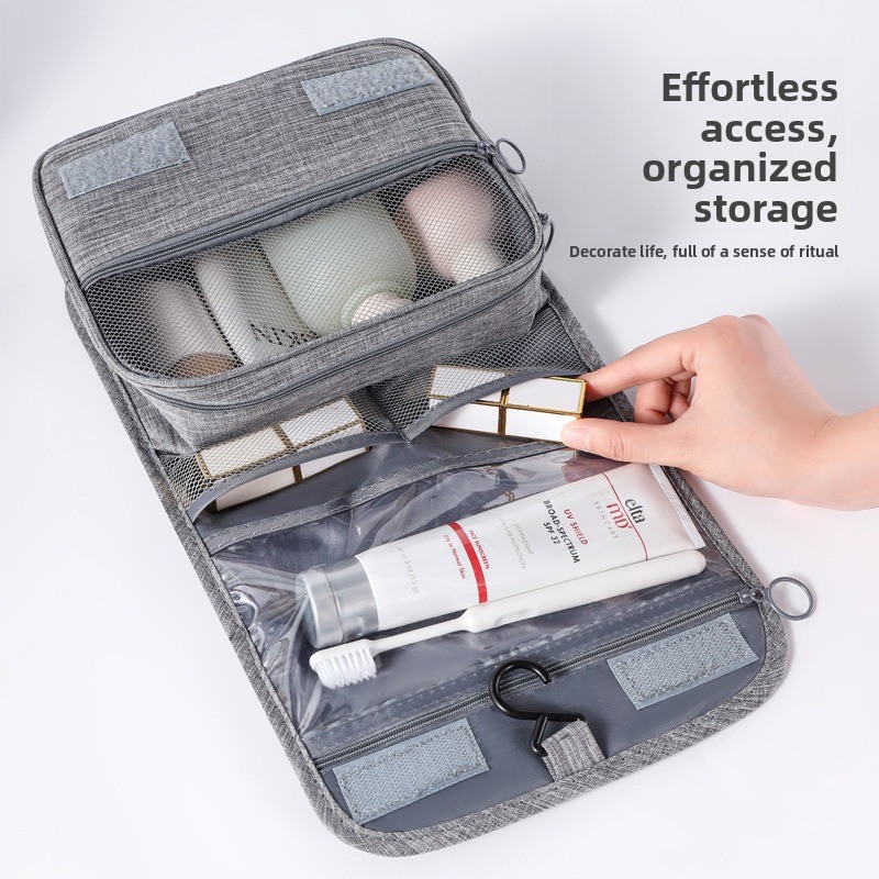 Large Capacity Hanging Toiletr - Travel Organizer Men recension och pris