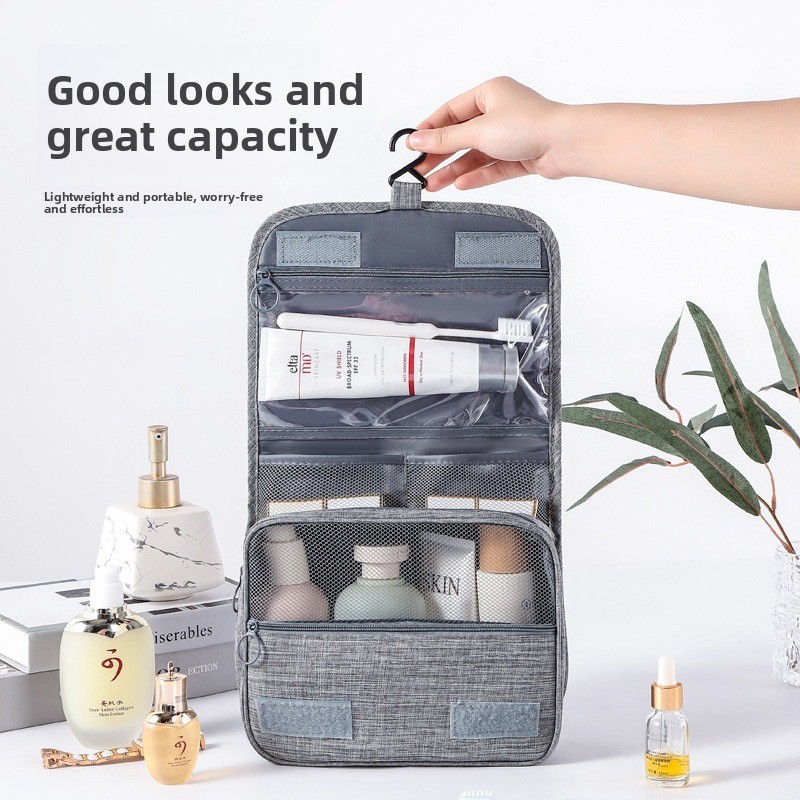 Large Capacity Hanging Toiletr - Travel Organizer Men recension och pris