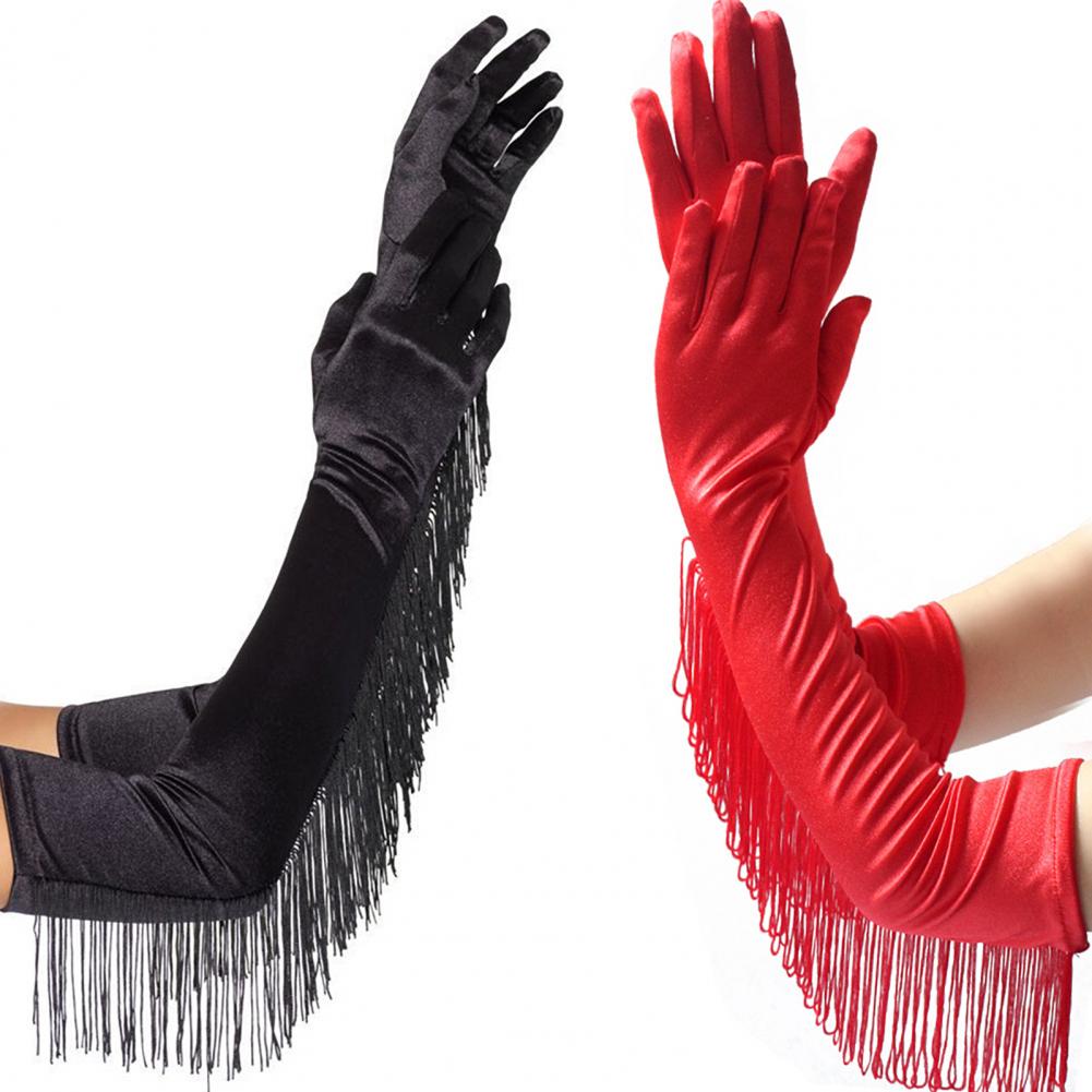 Fringe Gloves for Women Vintag - Men'S Accessories In The 1920S recension och pris