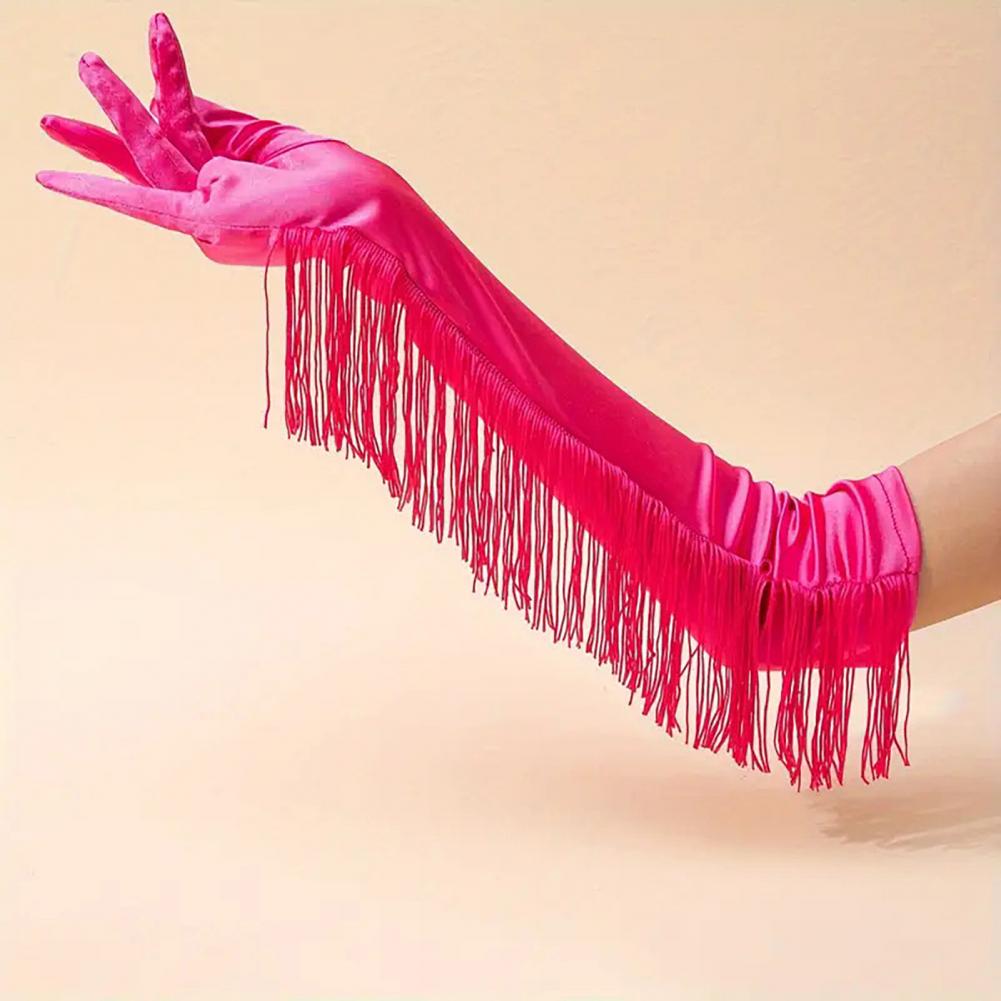 Fringe Gloves for Women Vintag - Men'S Accessories In The 1920S recension och pris