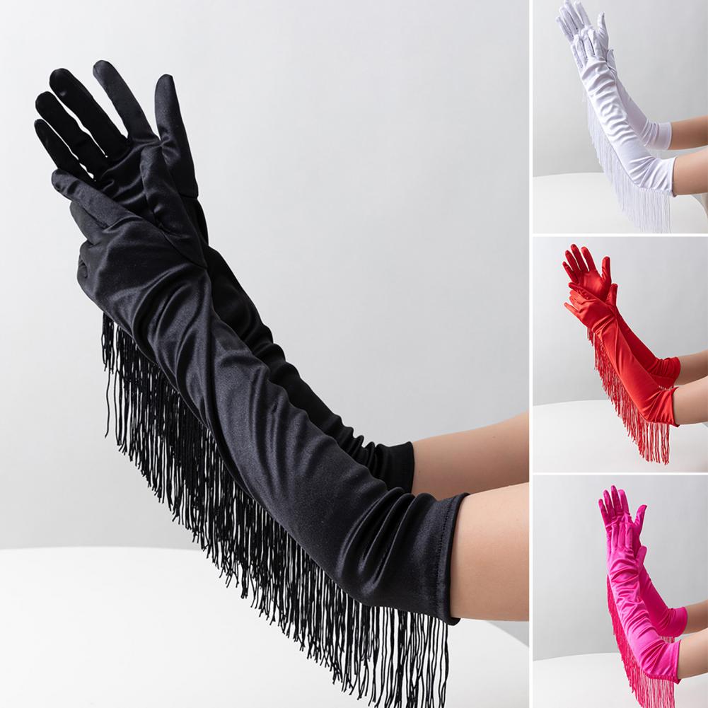Fringe Gloves for Women Vintag - Men'S Accessories In The 1920S recension och pris