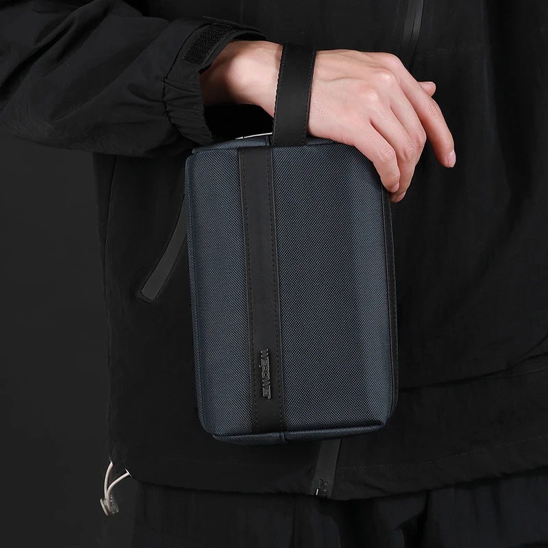 New Men's Clutch Bag Pouch wit - Travel Organizer Men recension och pris