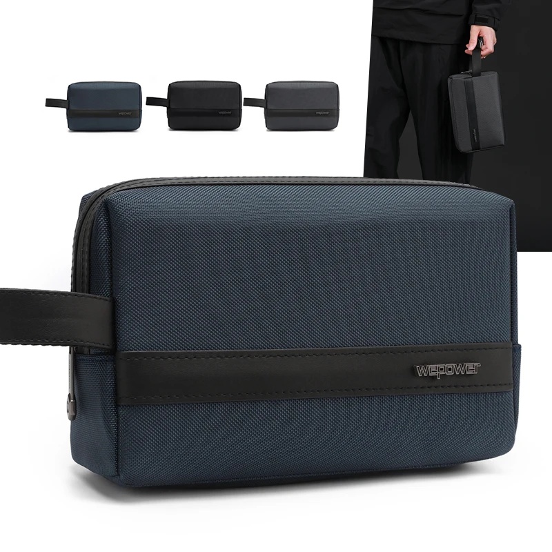 New Men's Clutch Bag Pouch wit - Travel Organizer Men recension och pris