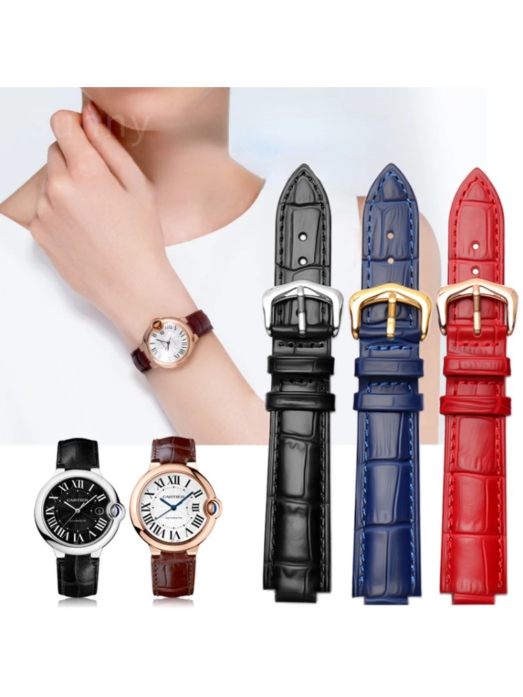 Genuine Leather Watch Strap fo - Men'S Accessories Cartier recension och pris