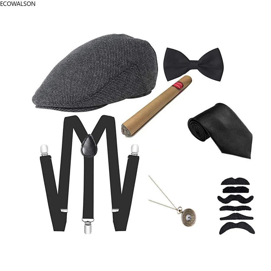 5 Pieces Stage Clothing Access - Men'S Accessories In The 1920S recension och pris