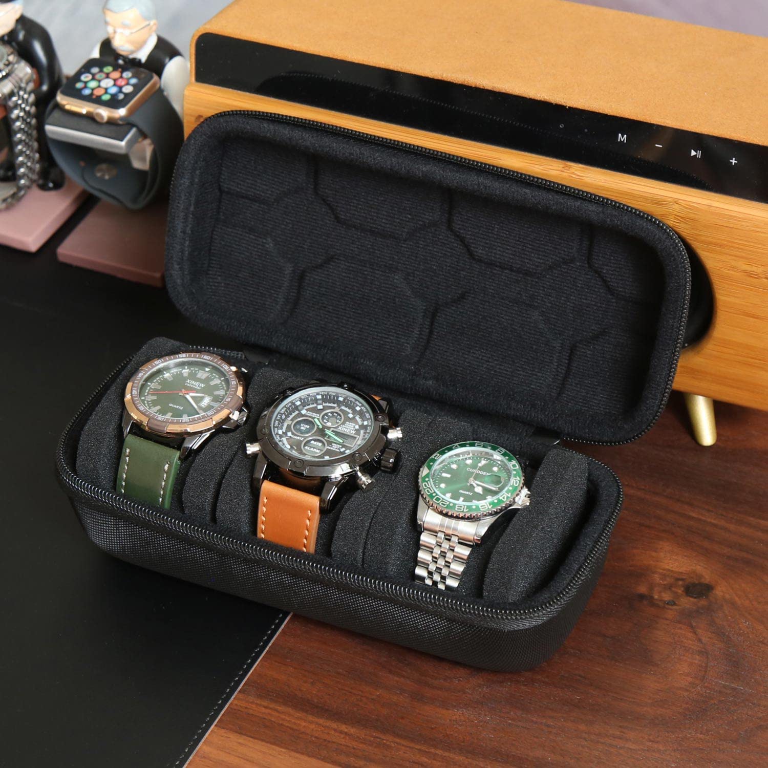 Watch Box Organizer For Men or - Travel Organizer Men recension och pris