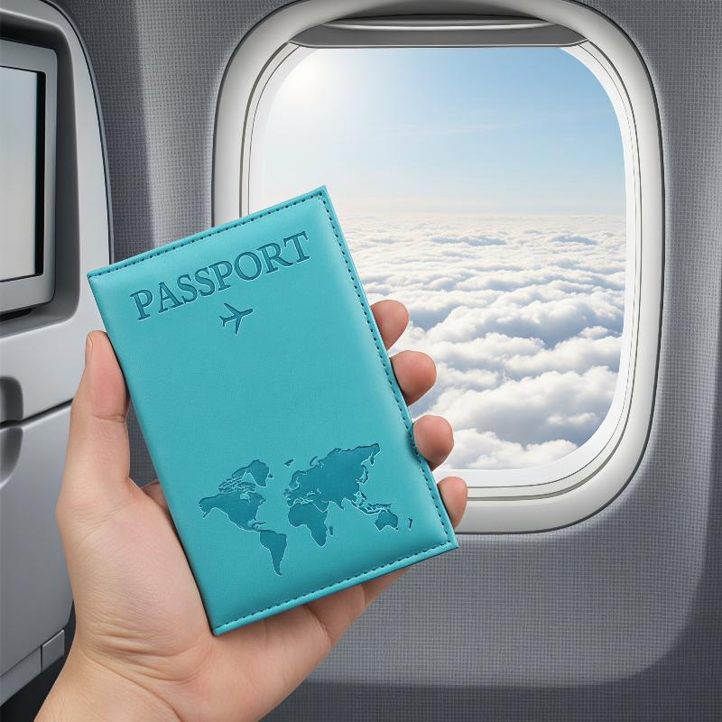 PU Leather Passport Holder Scr - Travel Organizer Men recension och pris