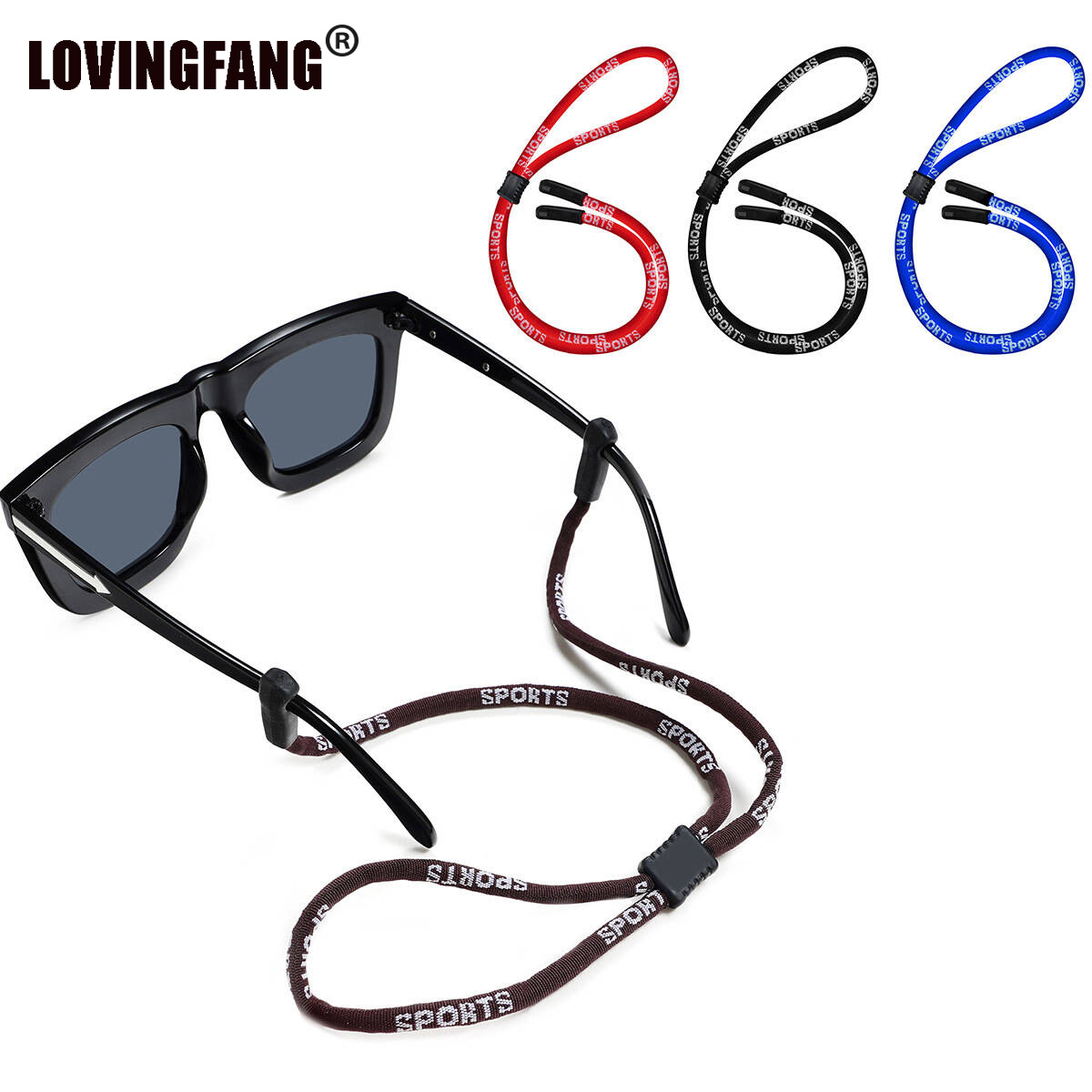 Non-Slip Sunglasses Rope Outdo - Men Accessories Neck Chain recension och pris