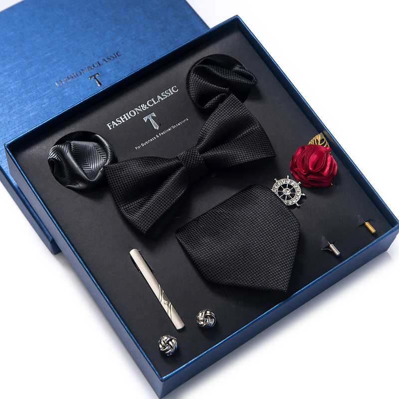 Holiday Present Tie Handkerchi - Neck Tie Set Box recension och pris