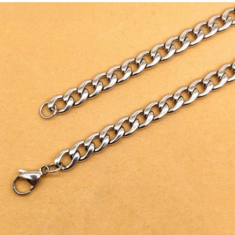 YQ 3MM-10MM 316L Stainless Ste - Men Accessories Neck Chain recension och pris
