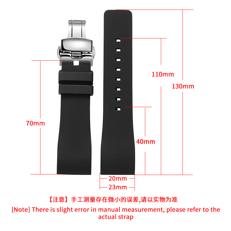 Black Blue Silicone Watch Stra - Men'S Accessories Cartier recension och pris