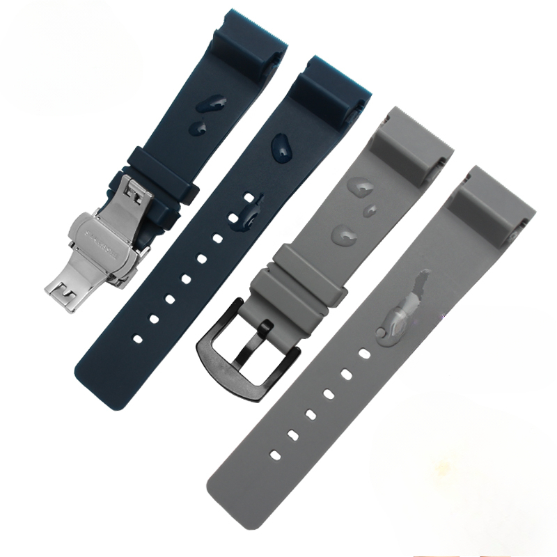 Black Blue Silicone Watch Stra - Men'S Accessories Cartier recension och pris