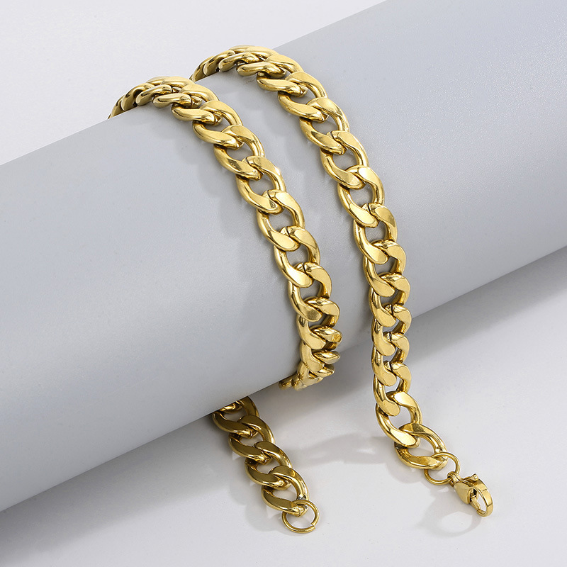 HNSP 316L Stainless Steel Cuba - Men Accessories Neck Chain recension och pris